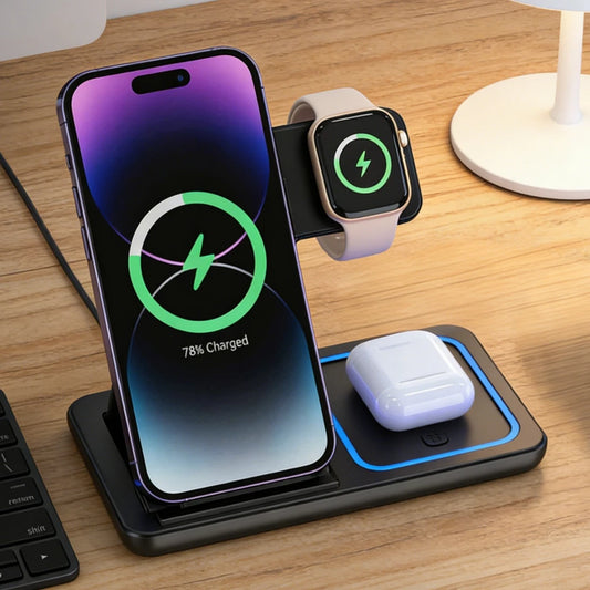 Fold 3-in-1 Magnetic Charger